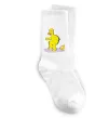 Шкарпетки Гомер і пес Білий фото