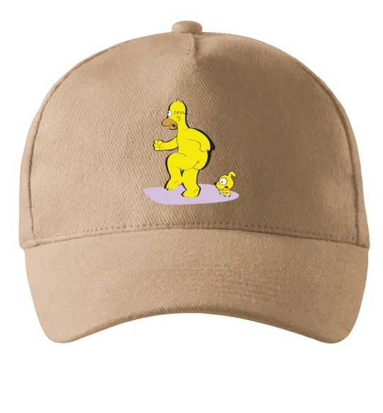 Кепка Гомер і пес Песочный фото