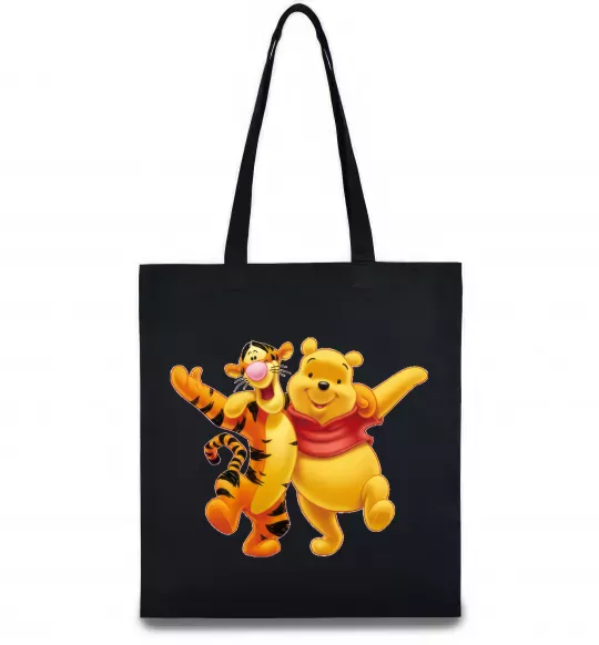 Эко-сумка Вінні Пух Черный фото