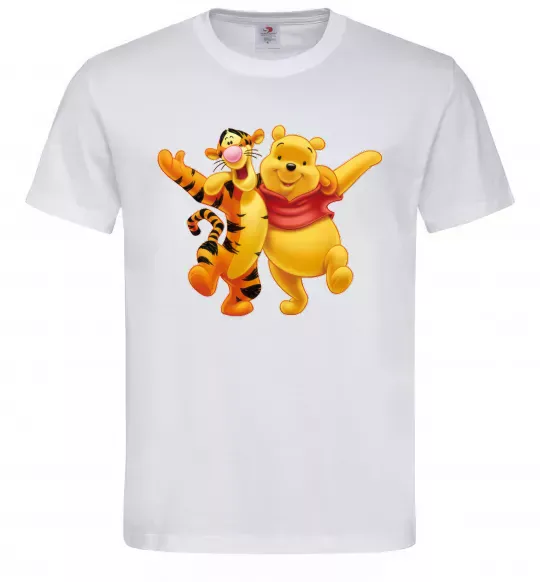 Мужская футболка Вінні Пух Белый фото