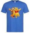 Мужская футболка Вінні Пух Ярко-синий фото