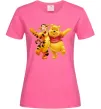 Жіноча футболка Вінні Пух Яскраво-рожевий фото