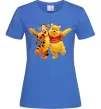 Жіноча футболка Вінні Пух Яскраво-синій фото