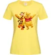 Жіноча футболка Вінні Пух Лимонний фото
