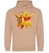 Женская толстовка (худи) Вінні Пух Песочный Женская толстовка (худи) Вінні Пух Песочный фото