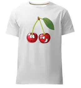 Мужская премиум футболка Карлсон українською Белый фото