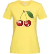 Женская футболка Вишня Лимонный Женская футболка Вишня Лимонный фото