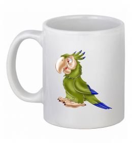 Чашка керамическая Папуга