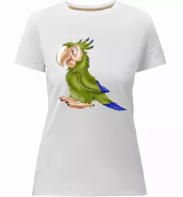 Женская премиум футболка Hello kitty in caps Белый фото