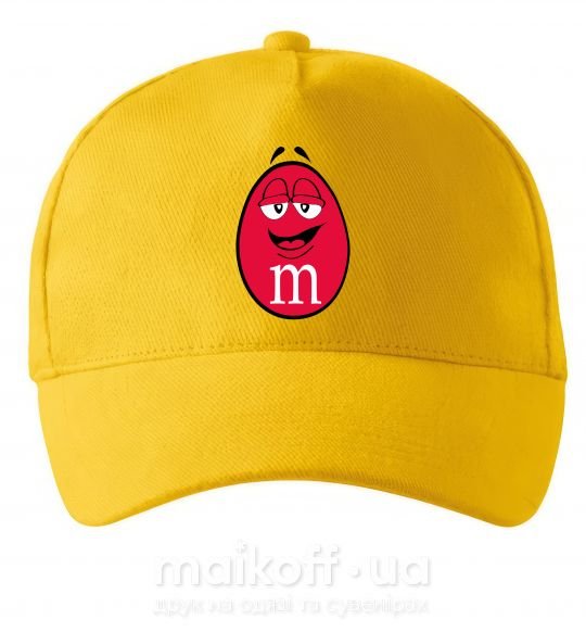 Кепка M&M'S BOY Сонячно жовтий фото