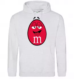 Чоловіча толстовка (худі) M&M'S BOY Сірий меланж фото