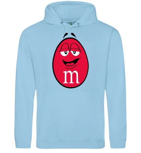 Мужская толстовка (худи) M&M'S BOY Голубой фото