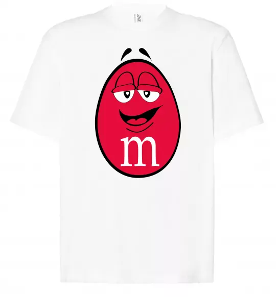 Футболка Оверсайз M&M'S BOY Белый фото