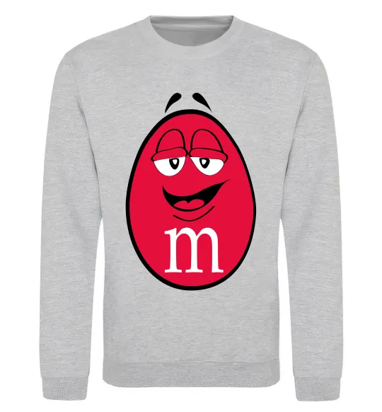 Свитшот M&M'S BOY Серый меланж фото