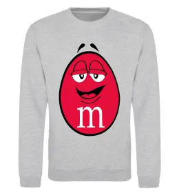 Свитшот M&M'S BOY Серый меланж фото