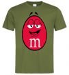 Мужская футболка M&M'S BOY Оливковый фото