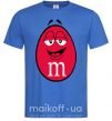 Чоловіча футболка M&M'S BOY Яскраво-синій фото