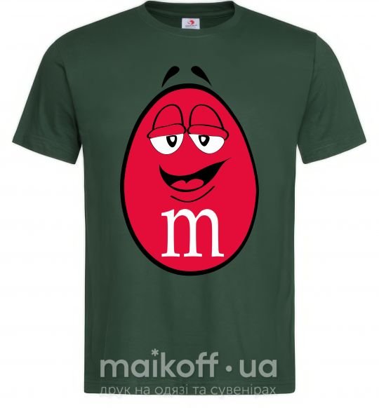 Чоловіча футболка M&M'S BOY Темно-зелений фото
