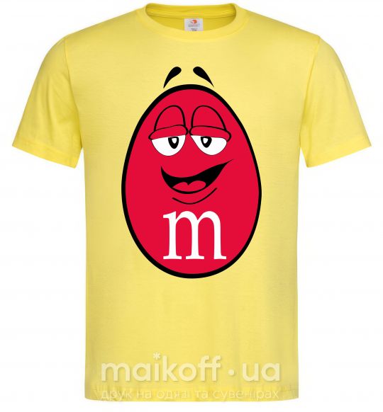 Чоловіча футболка M&M'S BOY Лимонний фото