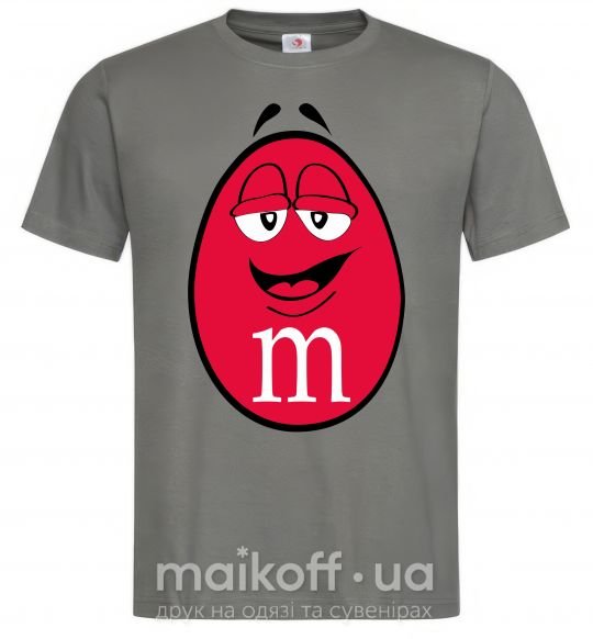 Чоловіча футболка M&M'S BOY Графіт фото