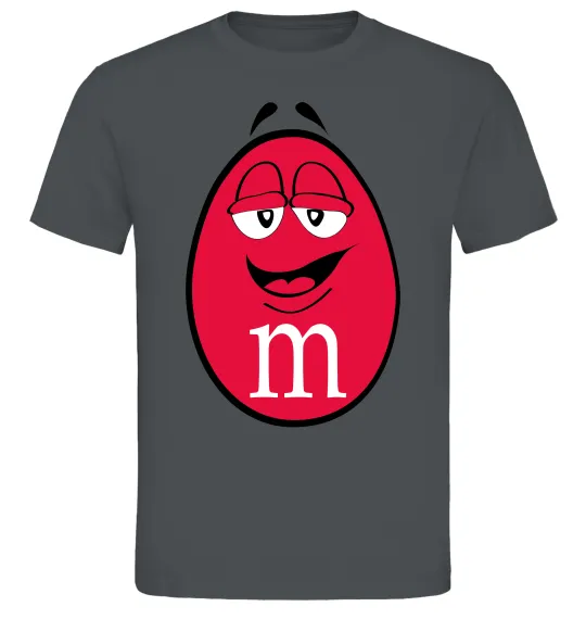 Чоловіча футболка M&M'S BOY Графіт фото