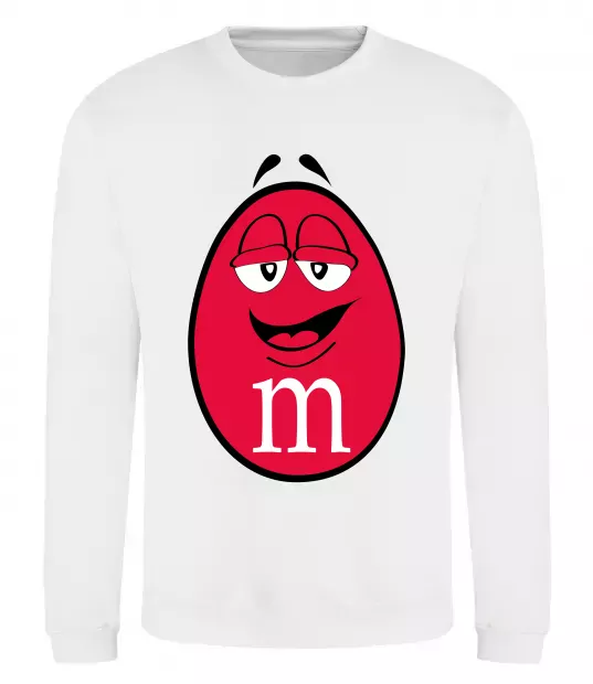 Світшот M&M'S BOY Білий фото