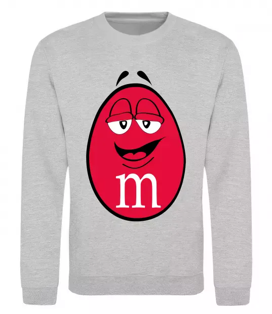 Світшот M&M'S BOY Сірий меланж фото