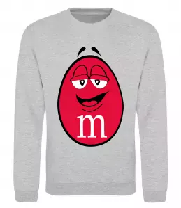 Свитшот M&M'S BOY Серый меланж фото