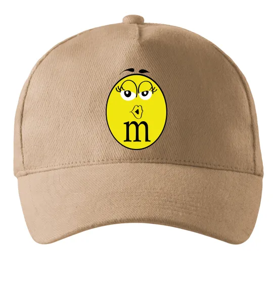 Кепка M&M'S GIRL Песочный фото