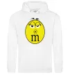 Жіноча толстовка (худі) M&M'S GIRL Білий фото
