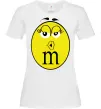 Женская футболка M&M'S GIRL Белый фото