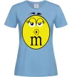 Женская футболка M&M'S GIRL Голубой фото