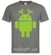 Мужская футболка New year Android Графит фото