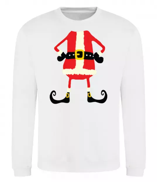 Світшот Santa legs Білий фото