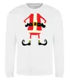 Світшот Santa legs Білий фото