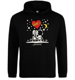 Чоловіча толстовка (худі) Love is...РАЗОМ