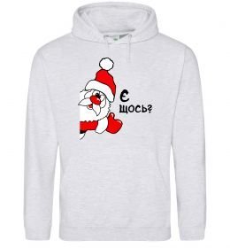 Мужская толстовка (худи) Є щось? Дід Мороз