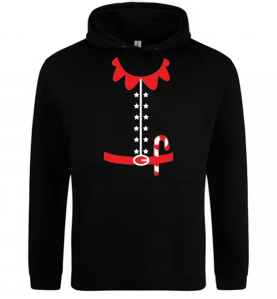 Женская толстовка (худи) Костюм Ельфа Черный фото