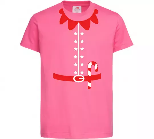 Детская футболка Костюм Ельфа Ярко-розовый фото