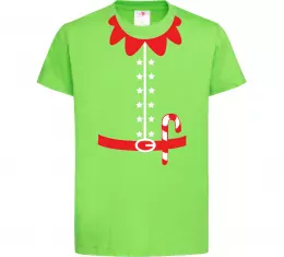 Дитяча футболка Костюм Ельфа Лаймовий фото
