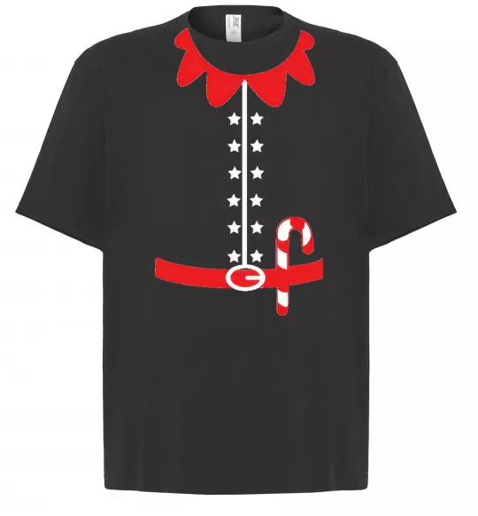 Футболка Оверсайз Костюм Ельфа Черный фото