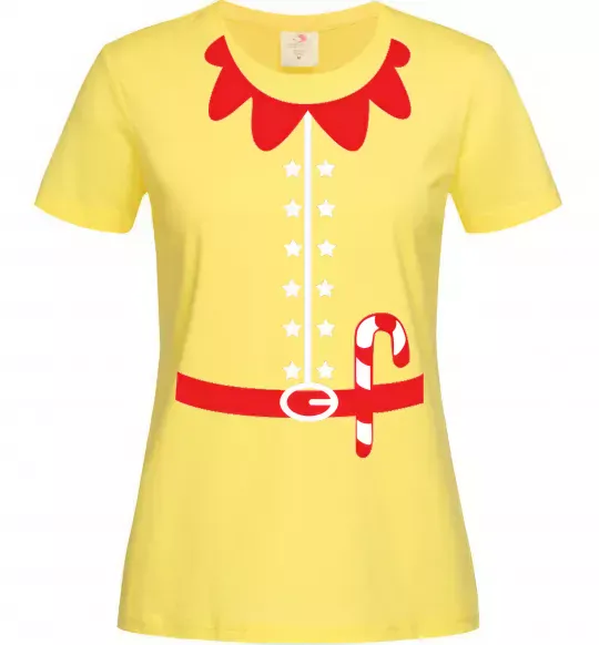 Женская футболка Костюм Ельфа Лимонный фото