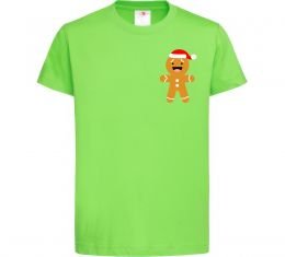 Детская футболка Новорічний Пряник ВИШИВКА