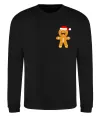 Свитшот Новорічний Пряник ВИШИВКА Черный Свитшот Новорічний Пряник ВИШИВКА Черный фото