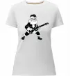 Жіноча преміум футболка SANTA ROCK Білий фото