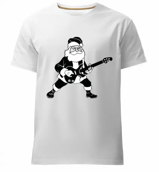 Чоловіча преміум футболка SANTA ROCK Білий фото