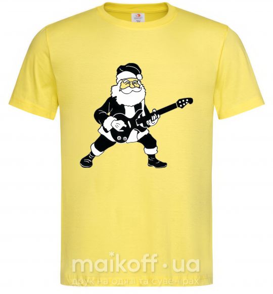Чоловіча футболка SANTA ROCK Лимонний фото
