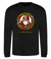 Свитшот Santa peace Черный Свитшот Santa peace Черный фото