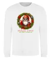 Свитшот Santa peace Белый Свитшот Santa peace Белый фото