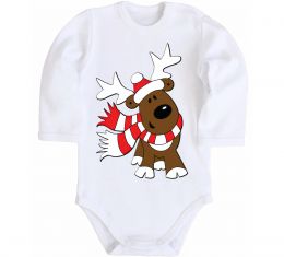 Детский боди STRIPED DEER